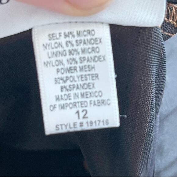 Robin Piccone Ava Plunge Underwired Brown One-Piece Swimsuit Woman size 12 Brown - Picture 8 of 9